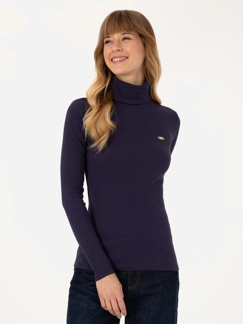 Гольф-водолазка жіноча U.S. Polo Assn G082SZ082-000-2296800(Murdum) XS Темно-синя (8683859341788) - Фото 4 Гольф-водолазка жіноча U.S. Polo Assn G082SZ082-000-2296800(Murdum) XS Темно-синя (8683859341788) - зображення 4