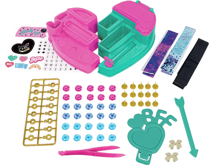 Набір для виготовлення прикрас Clementoni Crazy Chic Браслети BFF (18199) (8005125181995) - зображення 3