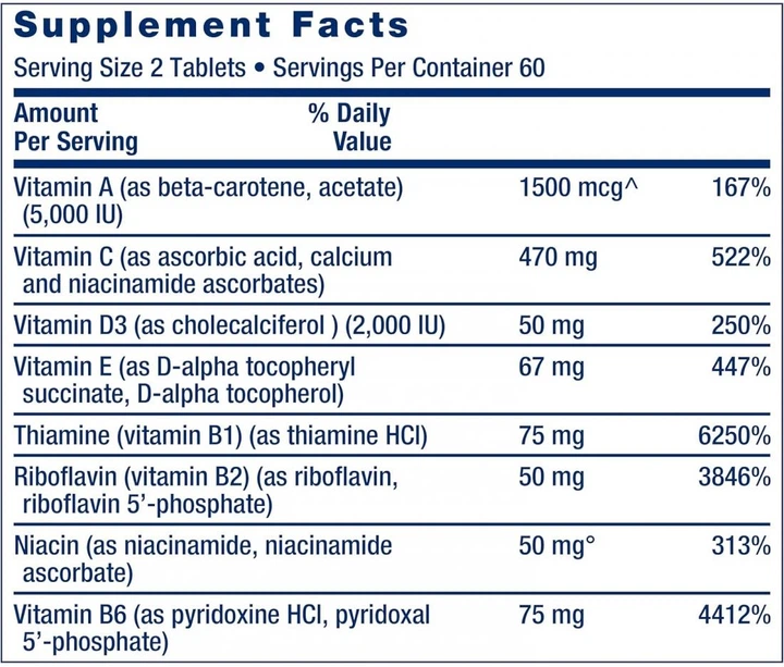 Вітамінний комплекс Life Extension Two-Per-Day Multivitamin 120 таблеток - зображення 5