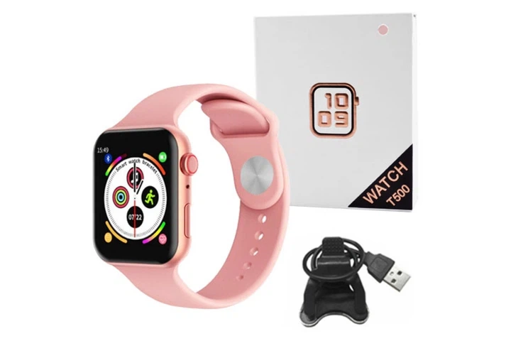 Розумний годинник Smart Watch T500 Gold Золотий - зображення 5