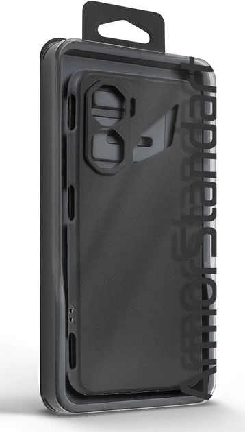 Чехол для смартфона ZTE Nubia Neo 3 5G ArmorStandart Matte Slim Fit Black Camera cover (ARM88812) - изображение 5