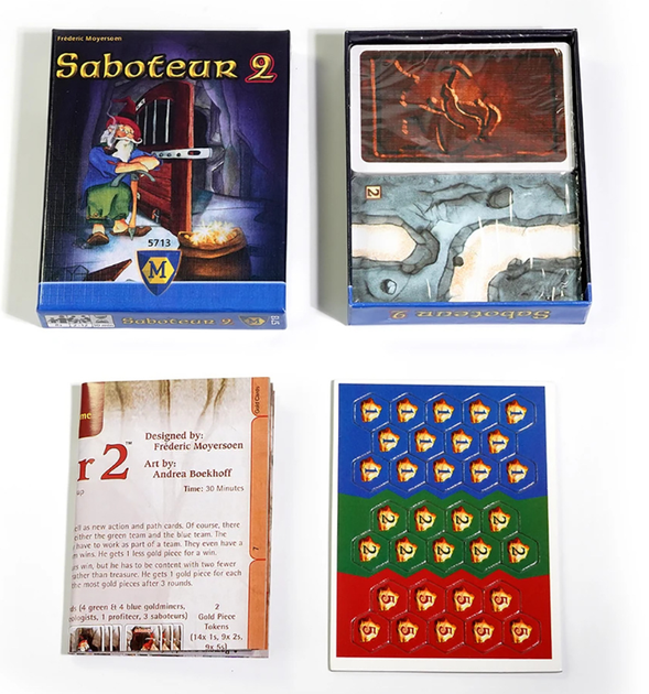 Дополнение Саботёр 2 ENG / Saboteur 2 / Гномы Вредители 2 + правила на украинском языке - изображение 2