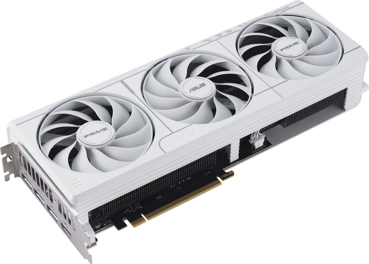 極美品 ASUS PRIME RTX 5070 OC 12GB White Відеокарта GeForce RTX 5070 12GB Asus Prime OC White (PRIME
