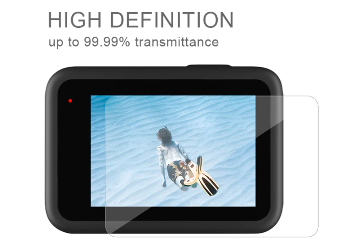 Захисне скло для GoPro Hero 9 Black. Захисне скло для Го Про 9 / GoPro Hero 9 Black - зображення 5
