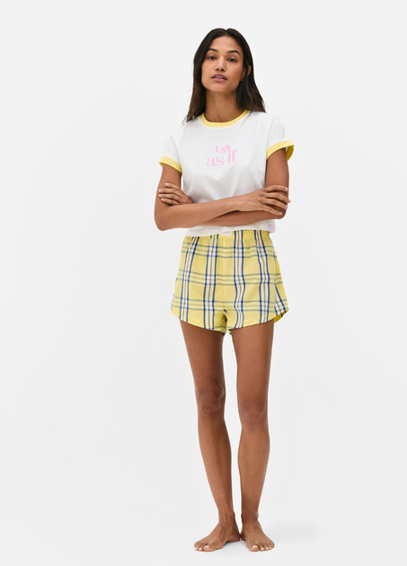 Женская пижама Primark Disney’s Print Pyjamas XL для дома и сна Желтый (8647) - изображение 2