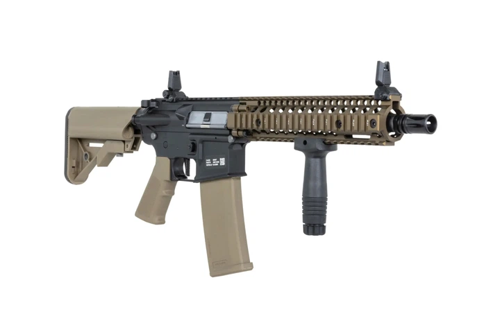 Страйкбольна штурмова гвинтівка Specna Arms Daniel Defense MK18 SA-C19 Core HAL ETU Gen.2 Chaos Bronze - изображение 3