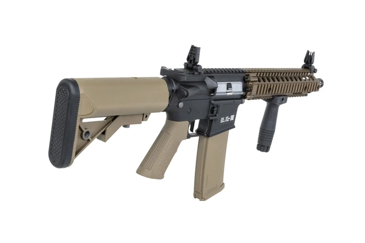 Страйкбольна штурмова гвинтівка Specna Arms Daniel Defense MK18 SA-C19 Core HAL ETU Gen.2 Chaos Bronze - изображение 5