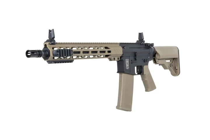Страйкбольна штурмова гвинтівка Specna Arms A-F09 FLEX HAL ETU Gen. 2 airsoft Carbine Half-Tan - зображення 2