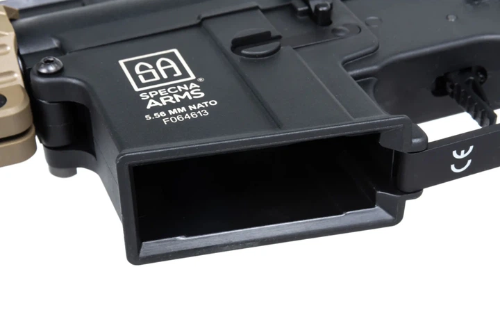 Страйкбольна штурмова гвинтівка Specna Arms A-F09 FLEX HAL ETU Gen. 2 airsoft Carbine Half-Tan - зображення 16