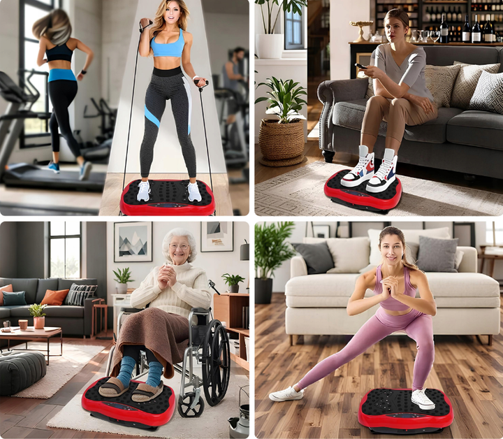 Вібраційна Платформа Vibro Slim – фітнес-тренажер і масажер до 150 кг - зображення 7