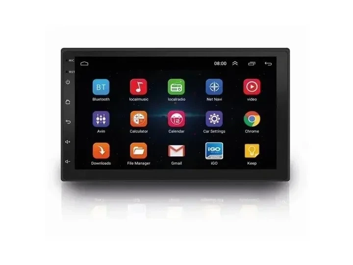 Автомагнитола Rimoody Car Radio / 2 DIN / 10'' / 2/32GB / USB / WI-FI / GPS / Bluetooth / Android13 / Black Б/В - изображение 2