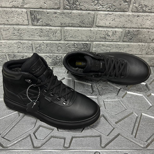 Мужские ботинки Clubshoes кожаные черные 41 - Фото 3 Мужские ботинки Clubshoes кожаные черные 41 - изображение 3