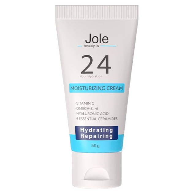 Увлажняющий крем для лица Jole 24h Hydranting Cream 50 мл - Фото 1 Увлажняющий крем для лица Jole 24h Hydranting Cream 50 мл - изображение 1