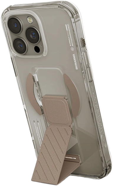 Etui SkinArma Axon Mag Charge do Apple iPhone 16 Pro Champagne (8886461246803) - obraz 2