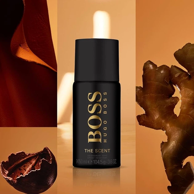 Парфюмированный дезодорант-спрей для мужчин Hugo Boss Boss The Scent 150 мл - Фото 2 Парфюмированный дезодорант-спрей для мужчин Hugo Boss Boss The Scent 150 мл - изображение 2