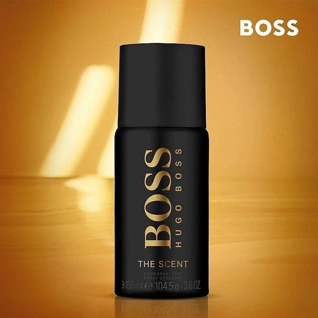 Парфюмированный дезодорант-спрей для мужчин Hugo Boss Boss The Scent 150 мл - Фото 3 Парфюмированный дезодорант-спрей для мужчин Hugo Boss Boss The Scent 150 мл - изображение 3