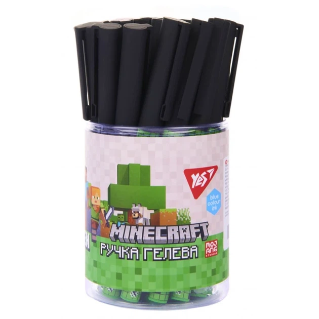 Ручка гелева Minecraft.Boom YES 420464 Синій shop (5056574452160) - Фото 3 Ручка гелева Minecraft.Boom YES 420464 Синій shop (5056574452160) - зображення 3