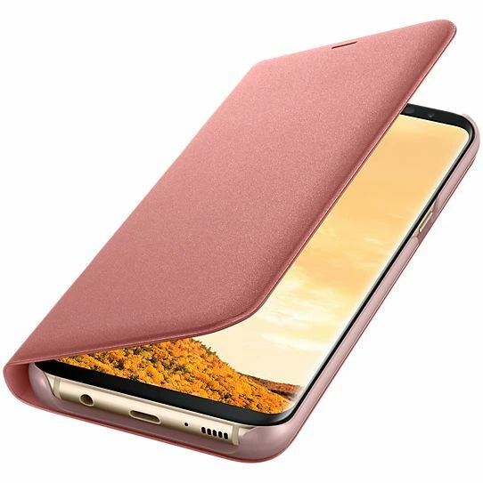 Чохол-книжка LED View Cover для Samsung Galaxy S8 Plus (G955) (EF-NG955PPEGRU) Pink - Фото 2 Чохол-книжка LED View Cover для Samsung Galaxy S8 Plus (G955) (EF-NG955PPEGRU) Pink - зображення 2