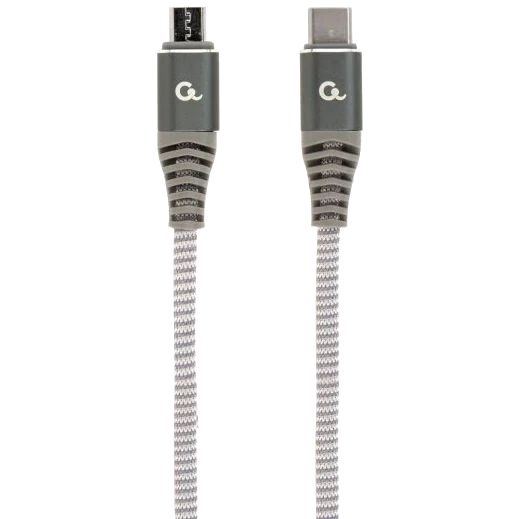 Кабель Cablexpert CC-USB2B-CMMBM-1.5M USB C - USB micro B 1.5 м - Фото 1 Кабель Cablexpert CC-USB2B-CMMBM-1.5M USB C - USB micro B 1.5 м - изображение 1