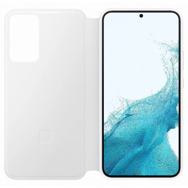 Чохол-книжка Smart Clear View Cover для Samsung Galaxy S22 Plus (S906) (EF-ZS906CWEGRU) White - изображение 2