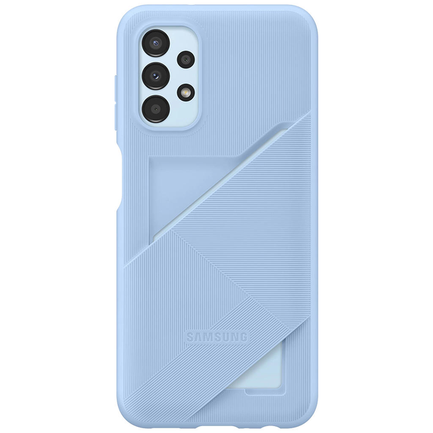 Чохол Card Slot Cover для Samsung Galaxy A23 (A235) (EF-OA235TLEGRU) Artic Blue - Фото 1 Чохол Card Slot Cover для Samsung Galaxy A23 (A235) (EF-OA235TLEGRU) Artic Blue - зображення 1