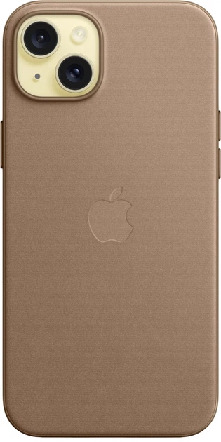Чохол FineWoven with MagSafe для Apple iPhone 15 Plus (MT473) Taupe - Фото 3 Чохол FineWoven with MagSafe для Apple iPhone 15 Plus (MT473) Taupe - зображення 3