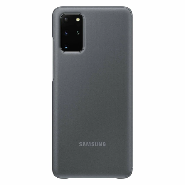 Чохол-книжка Clear View Cover для Samsung Galaxy S20 Plus (G985) (EF-ZG985CJEGRU) Gray - Фото 2 Чохол-книжка Clear View Cover для Samsung Galaxy S20 Plus (G985) (EF-ZG985CJEGRU) Gray - зображення 2