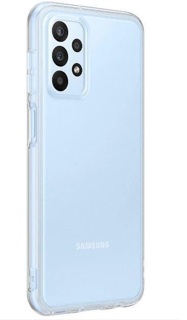 Чохол Soft Clear Cover для Samsung Galaxy A23 (A235) (EF-QA235TTEGRU) Transparent - Фото 3 Чохол Soft Clear Cover для Samsung Galaxy A23 (A235) (EF-QA235TTEGRU) Transparent - изображение 3