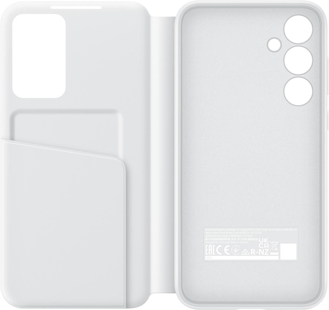 Чохол-книжка Smart Clear View Cover для Samsung Galaxy A35 (A356) (EF-ZA356CWEGWW) White - изображение 5