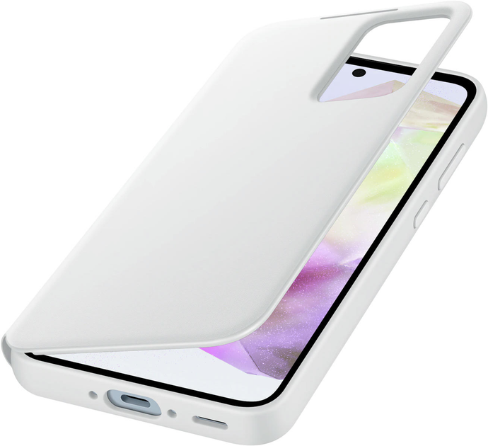 Чохол-книжка Smart Clear View Cover для Samsung Galaxy A35 (A356) (EF-ZA356CWEGWW) White - изображение 2