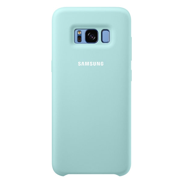 Чохол Silicone Cover для Samsung Galaxy S8 (G950) (EF-PG950TLEGRU) Blue - Фото 1 Чохол Silicone Cover для Samsung Galaxy S8 (G950) (EF-PG950TLEGRU) Blue - зображення 1