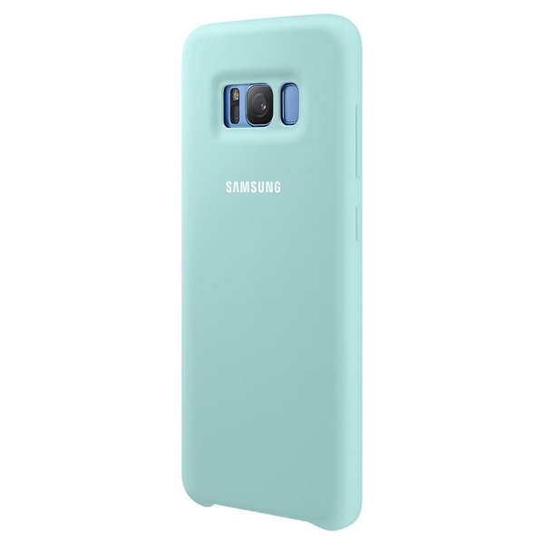 Чохол Silicone Cover для Samsung Galaxy S8 (G950) (EF-PG950TLEGRU) Blue - Фото 3 Чохол Silicone Cover для Samsung Galaxy S8 (G950) (EF-PG950TLEGRU) Blue - зображення 3
