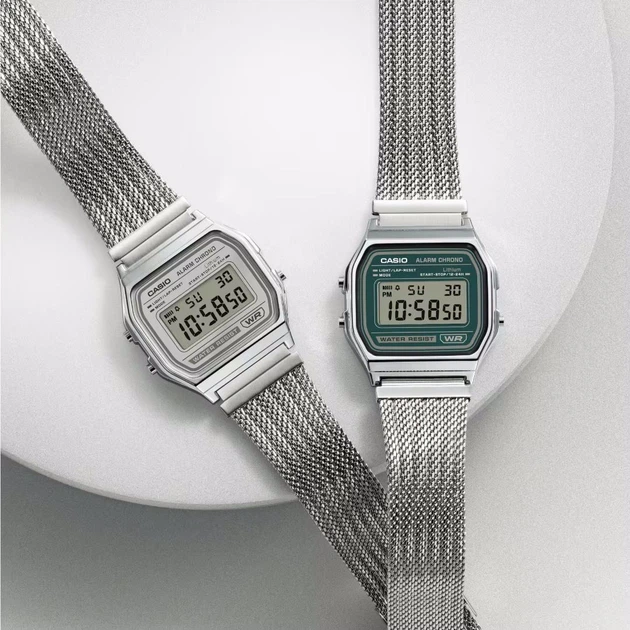 Наручні годинники CASIO A158WEM-3EF - зображення 8