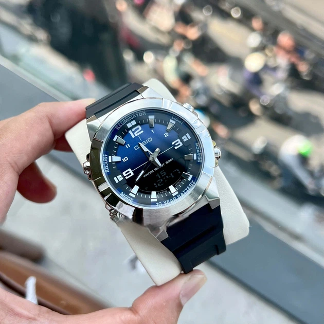 Наручні годинники CASIO AMW-870A-2AVDF - Фото 4 Наручні годинники CASIO AMW-870A-2AVDF - зображення 4