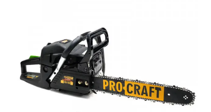 Бензопила ProCraft GS50 (1 шина, 1 ланцюг 40) (600501) - зображення 4
