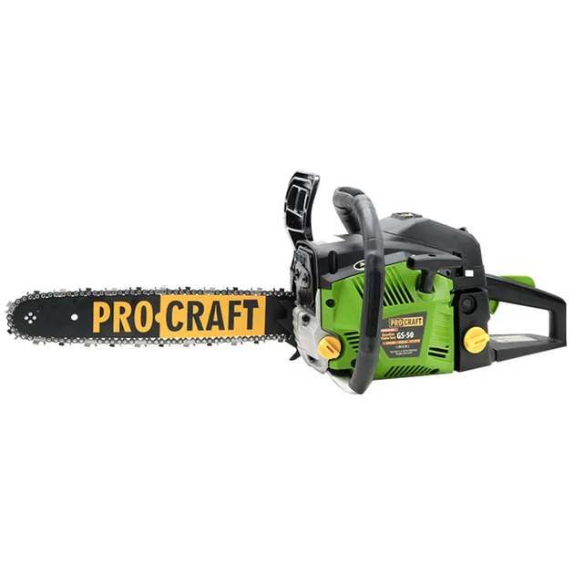 Бензопила ланцюгова Procraft GS-50/2 (600502) - Фото 5 Бензопила ланцюгова Procraft GS-50/2 (600502) - зображення 5