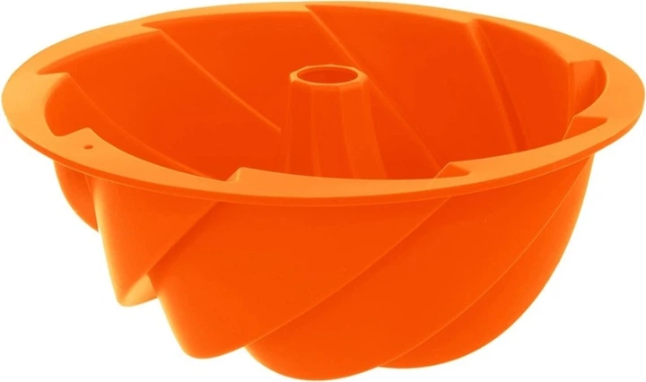 Форма для кексів Orion Sillinie силіконова з отвором помаранчева 23.5 см (8592381169800) - зображення 3