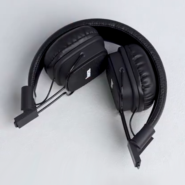 Накладные наушники складные Hoco W56 Earl 28+часов работы BT5.4/AUX/USB Type-C Brown - изображение 7