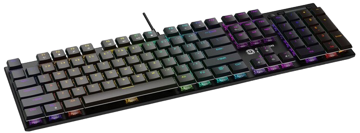 Клавіатура Canyon Cometstrike GK-55 RGB ENG/UKR Black (CND-SKB55-US) - изображение 2