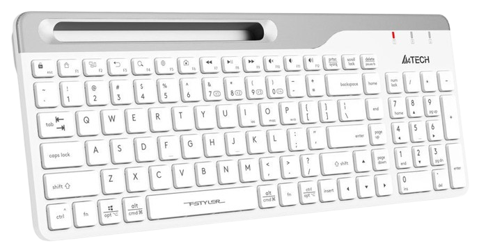 Клавіатура бездротова A4Tech Fstyler FBK25 White - изображение 3