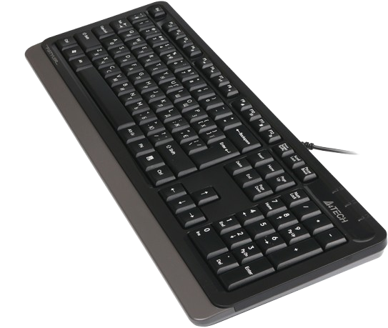 Клавіатура A4Tech FK10 USB Grey - зображення 2