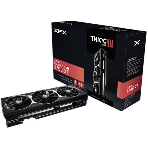 Відеокарта AMD Radeon RX 5700 XT 8GB XFX THICC III Ultra (RX-57XT8TBD8) Б/В - Фото 1 Відеокарта AMD Radeon RX 5700 XT 8GB XFX THICC III Ultra (RX-57XT8TBD8) Б/В - изображение 1