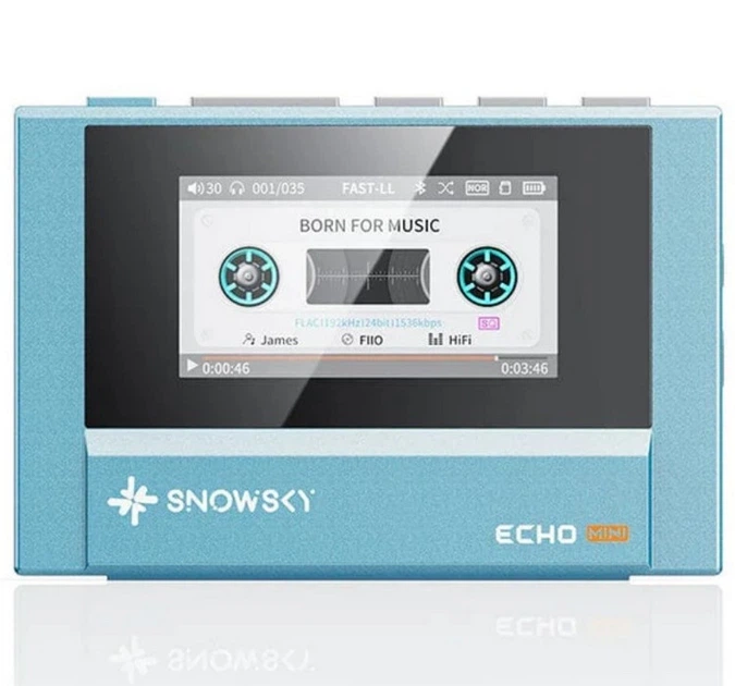 Fiio SnowSky Echo Mini – Hi-Fi Аудиоплеер: Ретро-Шик, Двойной CS43131 и Bluetooth 5.3 - изображение 2