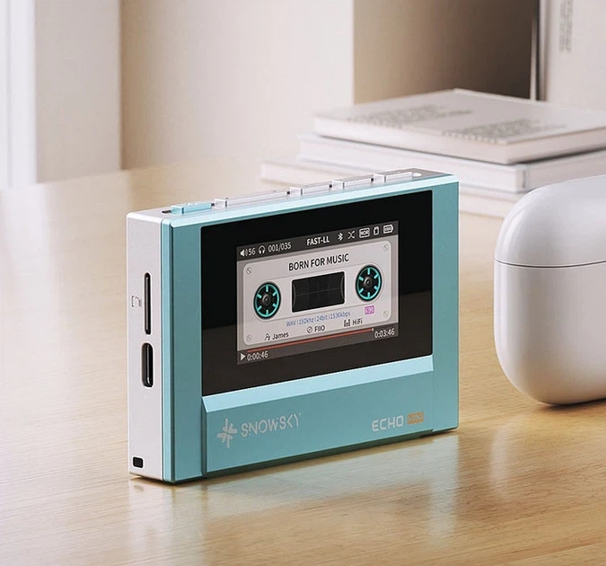 Fiio SnowSky Echo Mini – Hi-Fi Аудиоплеер: Ретро-Шик, Двойной CS43131 и Bluetooth 5.3 - изображение 6