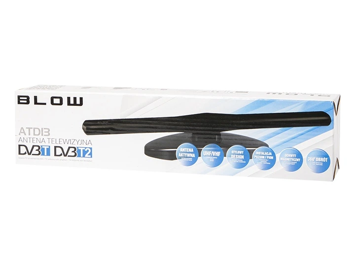 ТВ-антена Prolech 21-045 DVB-T панельна ATD13 внутрішня/зовнішня з магнітом (5900804116585) - зображення 4