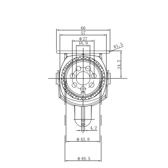 Вилка на полуприцеп 7 PIN EBS KAMAR E1218 (ISO 7638-1) 24V - изображение 3