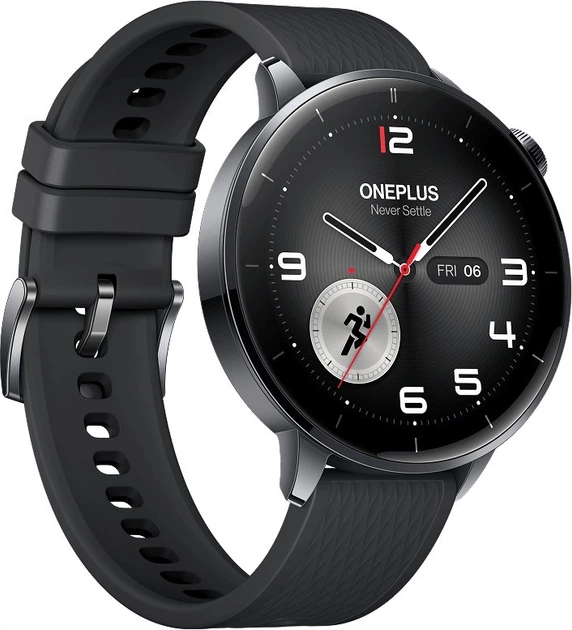 Smartwatch OnePlus Watch 3 43mm Black Steel (OPWE242) - obraz 2