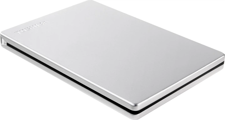 Dysk twardy Toshiba Canvio Slim 2TB 2.5" USB 3.2 Silver (HDTD320ES3EA) - obraz 4