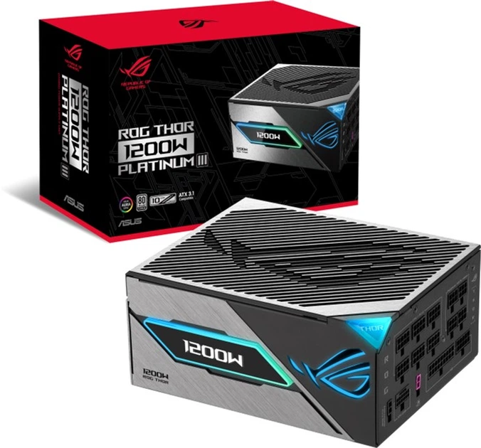Zasilacz ASUS ROG Thor 1200W Platinum III (90YE00V2-B0NA00) - obraz 11