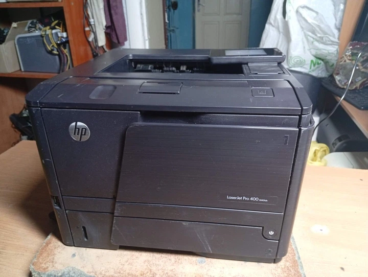 Принтер Б-класс HP LaserJet Pro 400 M401DN / Лазерная монохромная печать / 1200x1200 dpi / A4 / 33 стр./мин / USB 2.0, Ethernet / Дуплекс б/у - Фото 3 Принтер Б-класс HP LaserJet Pro 400 M401DN / Лазерная монохромная печать / 1200x1200 dpi / A4 / 33 стр./мин / USB 2.0, Ethernet / Дуплекс б/у - изображение 3